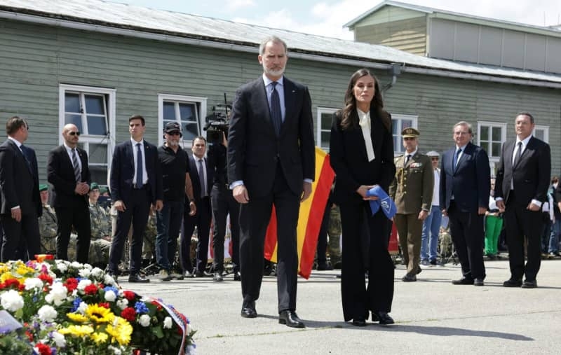 Spanish royals join memorial at Nazi concentration camp in Austria