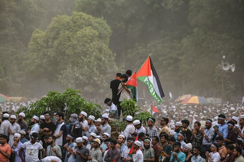 Mass rally in Bangladesh demands end to Israeli assaults on Gaza