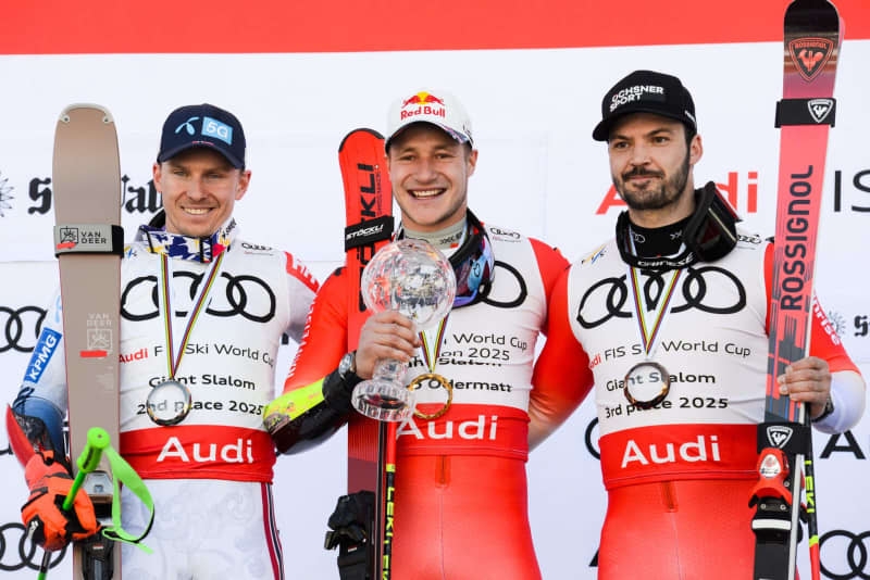 Meillard beats Odermatt for second straight giant slalom win