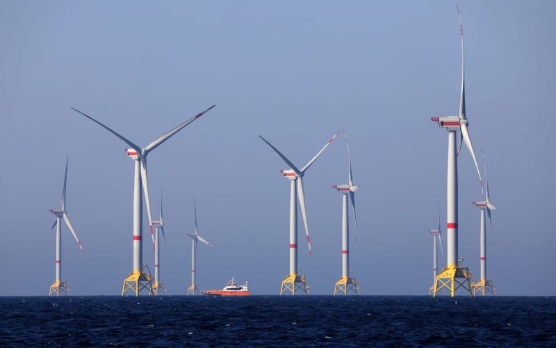 Germany's offshore wind farms generate more electricity