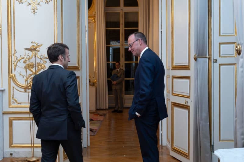 Germany's Merz pleased to find broad agreement with Macron in Paris