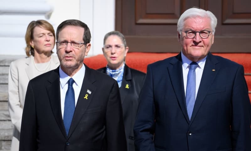 Israel's Herzog arrives in Berlin to mark 60 years of diplomatic ties