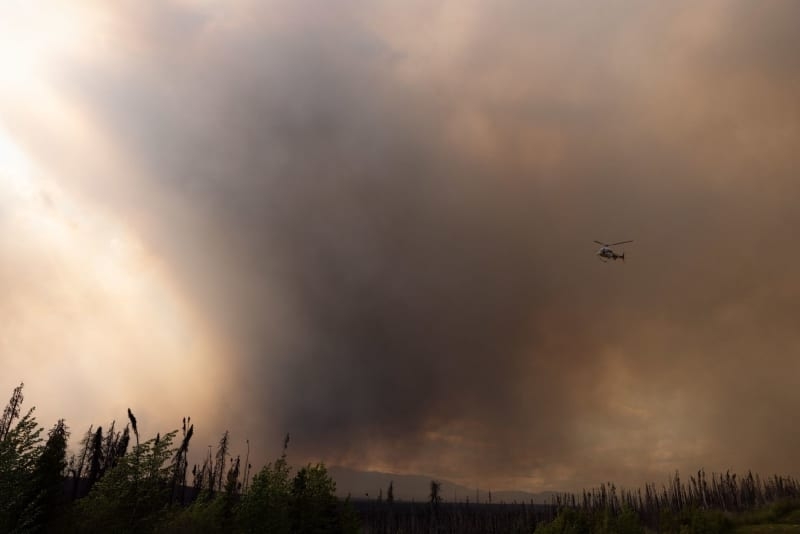 Smoke from Canadian forest fires reaches Europe