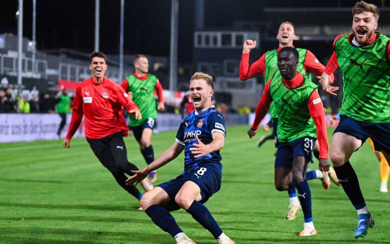 Heidenheim retain Bundesliga place after late 2-1 win at Elversberg