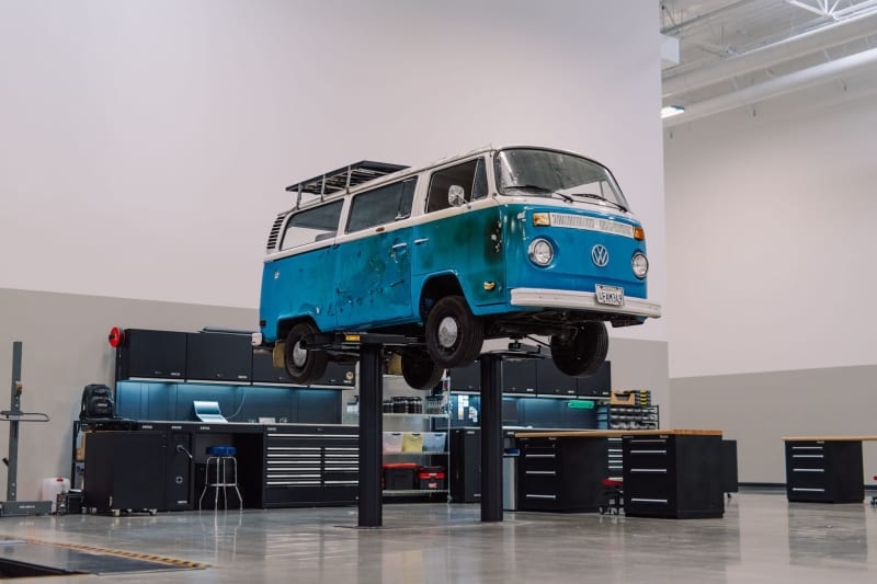 Volkswagen to restore minibus seen in iconic photo of LA wildfires