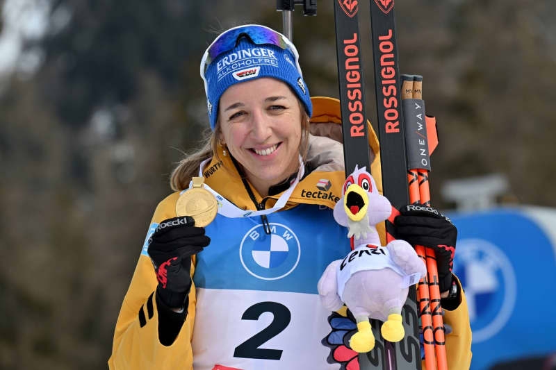 Preuss targets 'lots of time in bed' before next biathlon gold bid