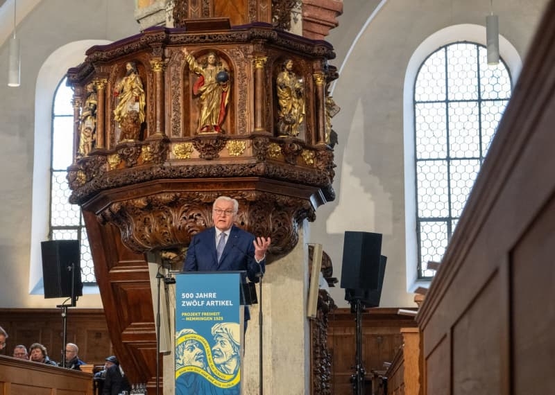 German president opens major exhibition on Peasants' War of 1525