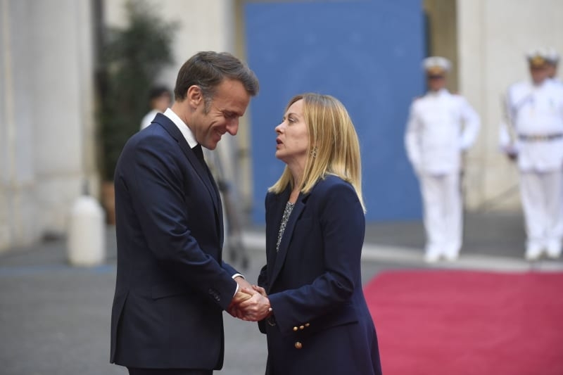 Meloni and Macron pledge 'unwavering' support for Ukraine