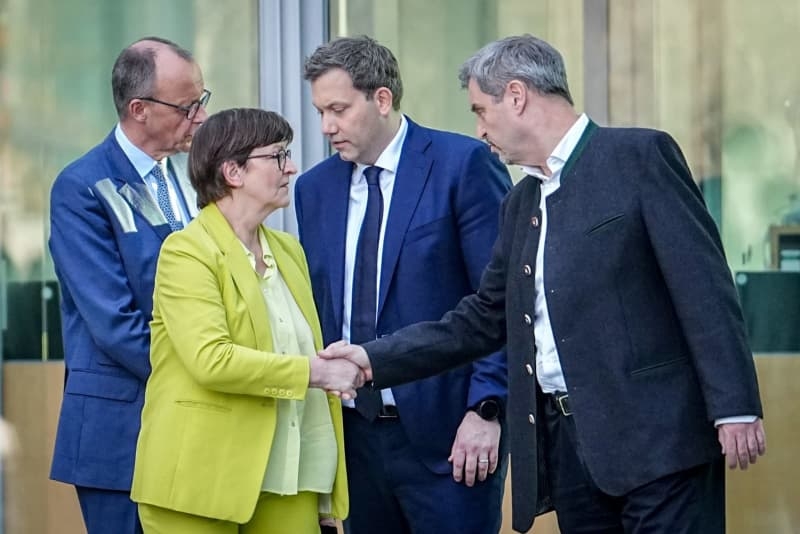 German opposition parties slam exploratory coalition talks result