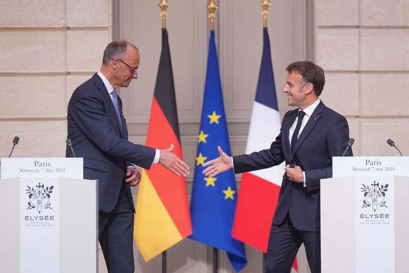 'Dear Friedrich': Merz, Macron seek 'restart' of Franco-German ties