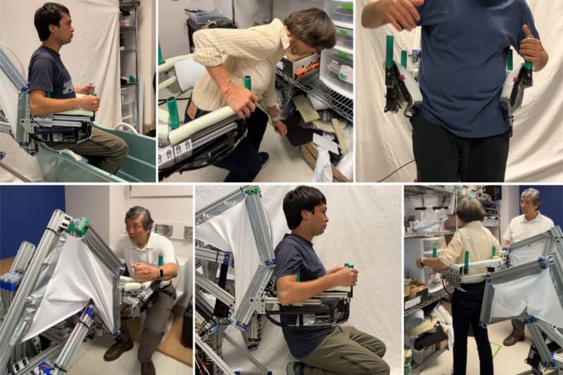 New robot helps old people with frailty to walk without fear of falls