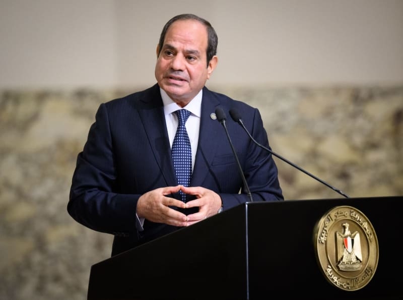 Egypt's al-Sissi says no peace without establishing Palestinian state