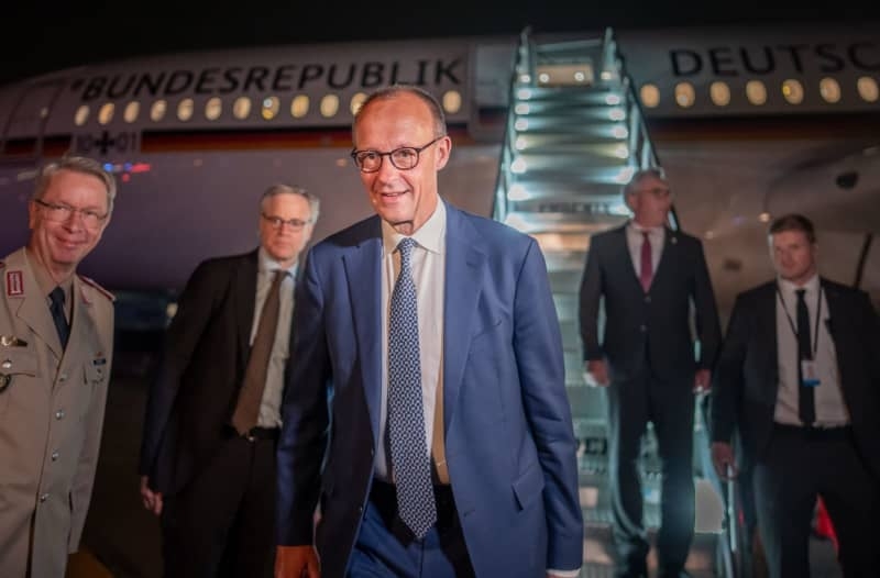 Germany's Merz in Washington to meet Trump