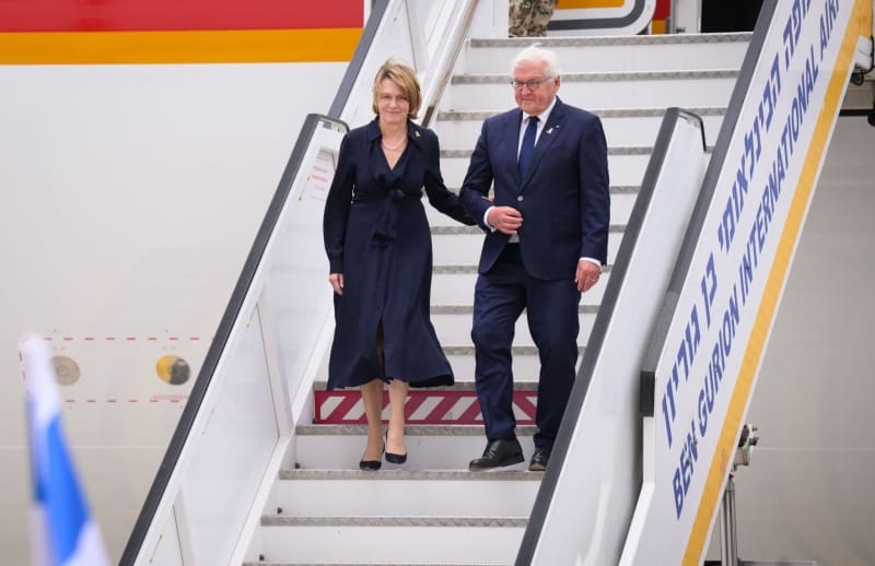 German president visits Israel to mark 60 years of diplomatic ties