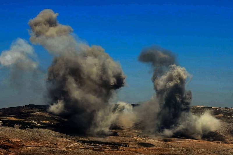 Israeli strikes hit Hezbollah infrastructure in southern Lebanon