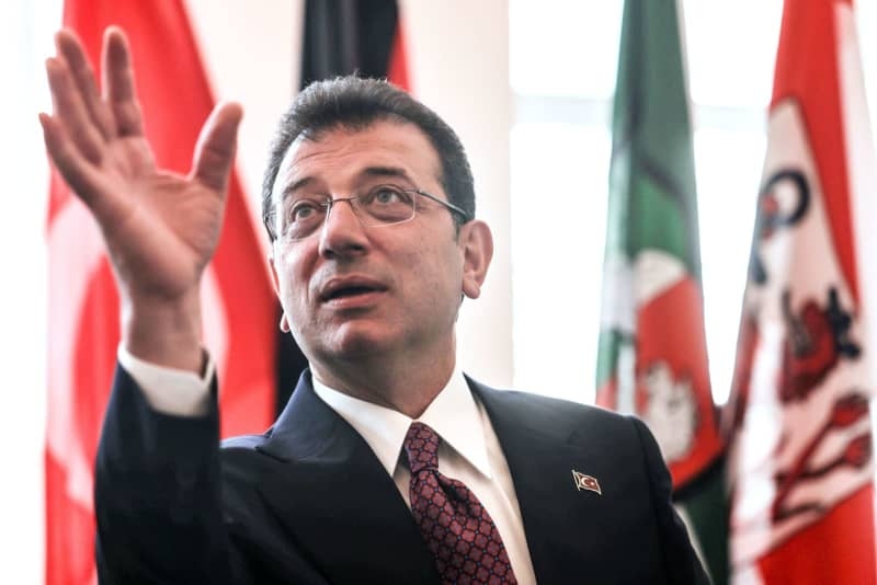 Party of jailed Istanbul mayor re-elects its leader