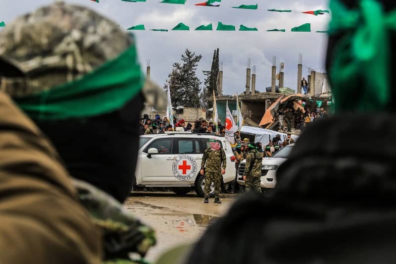 Six hostages released in Gaza as hundreds of Palestinians to be freed