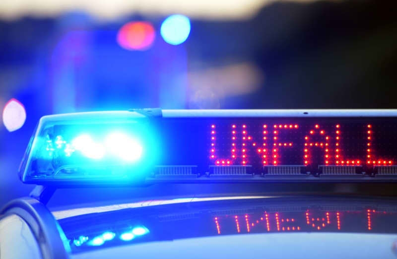 Car slams into tailback on German motorway, injuring 14