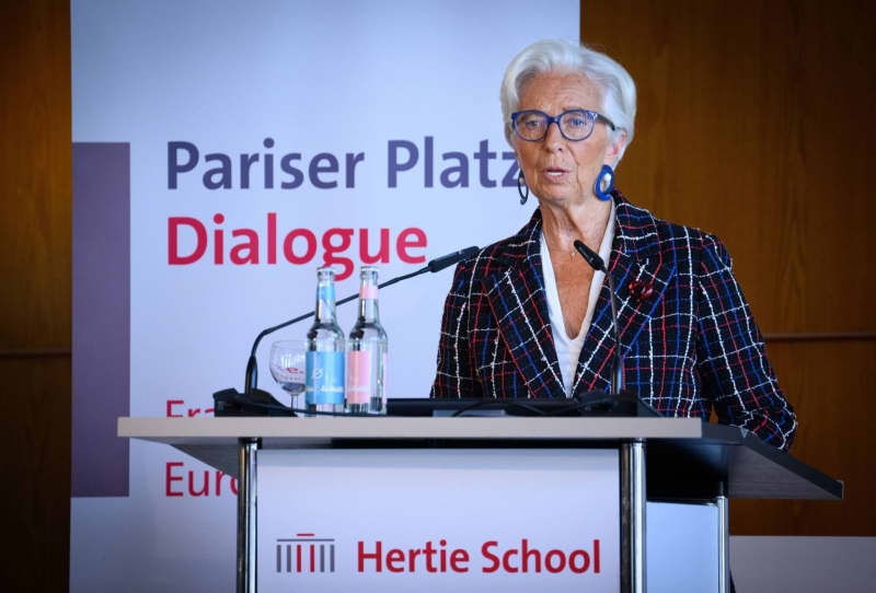 ECB boss Lagarde says strong euro will help EU counter Trump tariffs