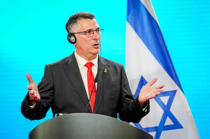 Israel's Saar urges Germany to be open to new Gaza aid mechanism