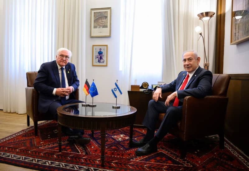 German President discusses Gaza war with Netanyahu