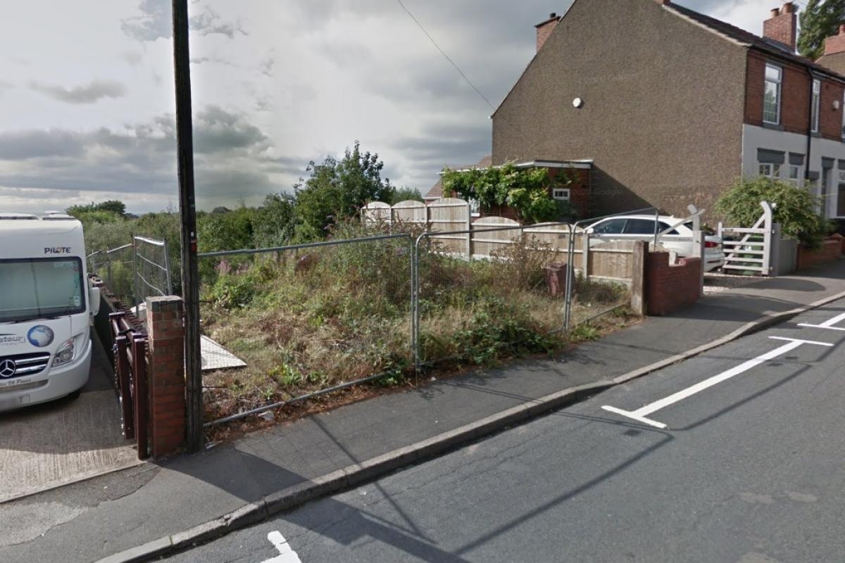 Lower Gornal land with permission for home with sauna up for £150k