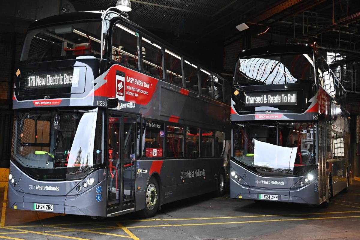 National Express West Midlands marks major milestone with new buses