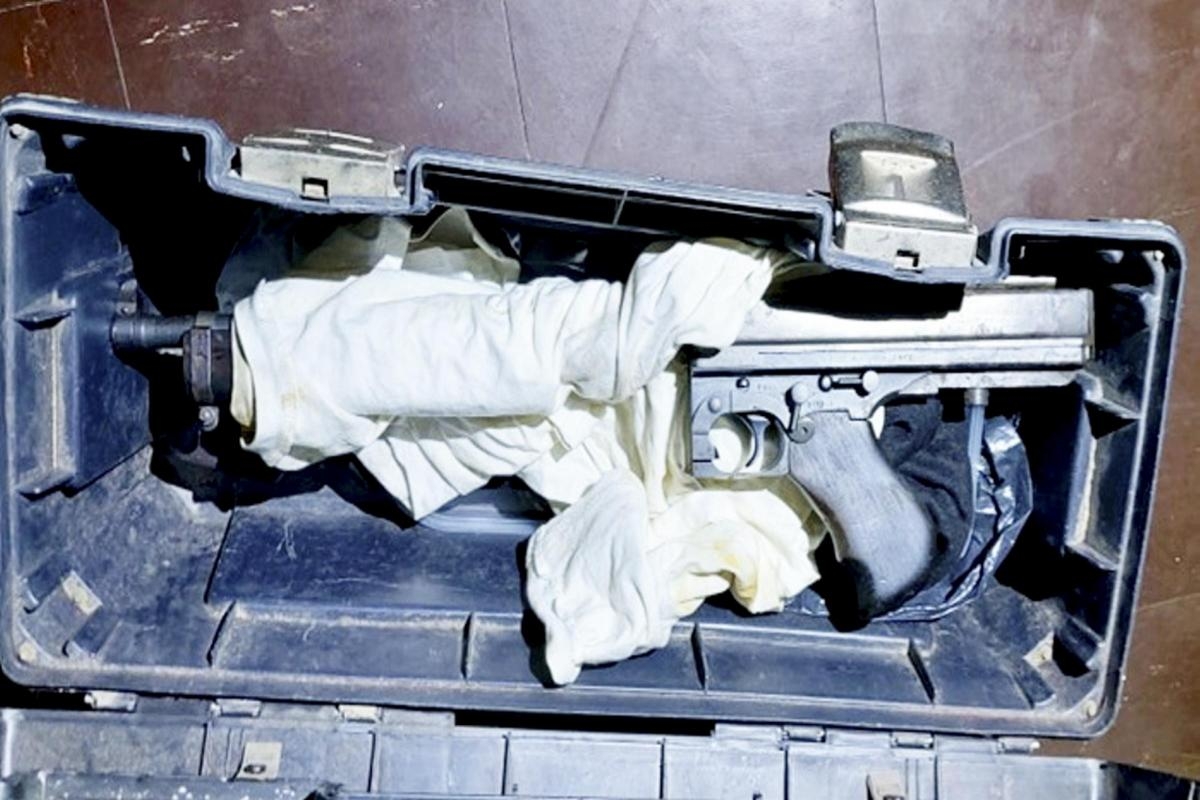 Man who kept submachine gun in toolbox in his bedroom facing jail