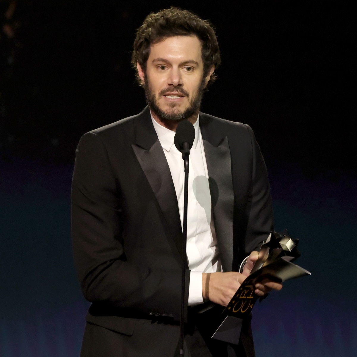 What Adam Brody Told Wife Leighton Meester in Critics Choice Speech