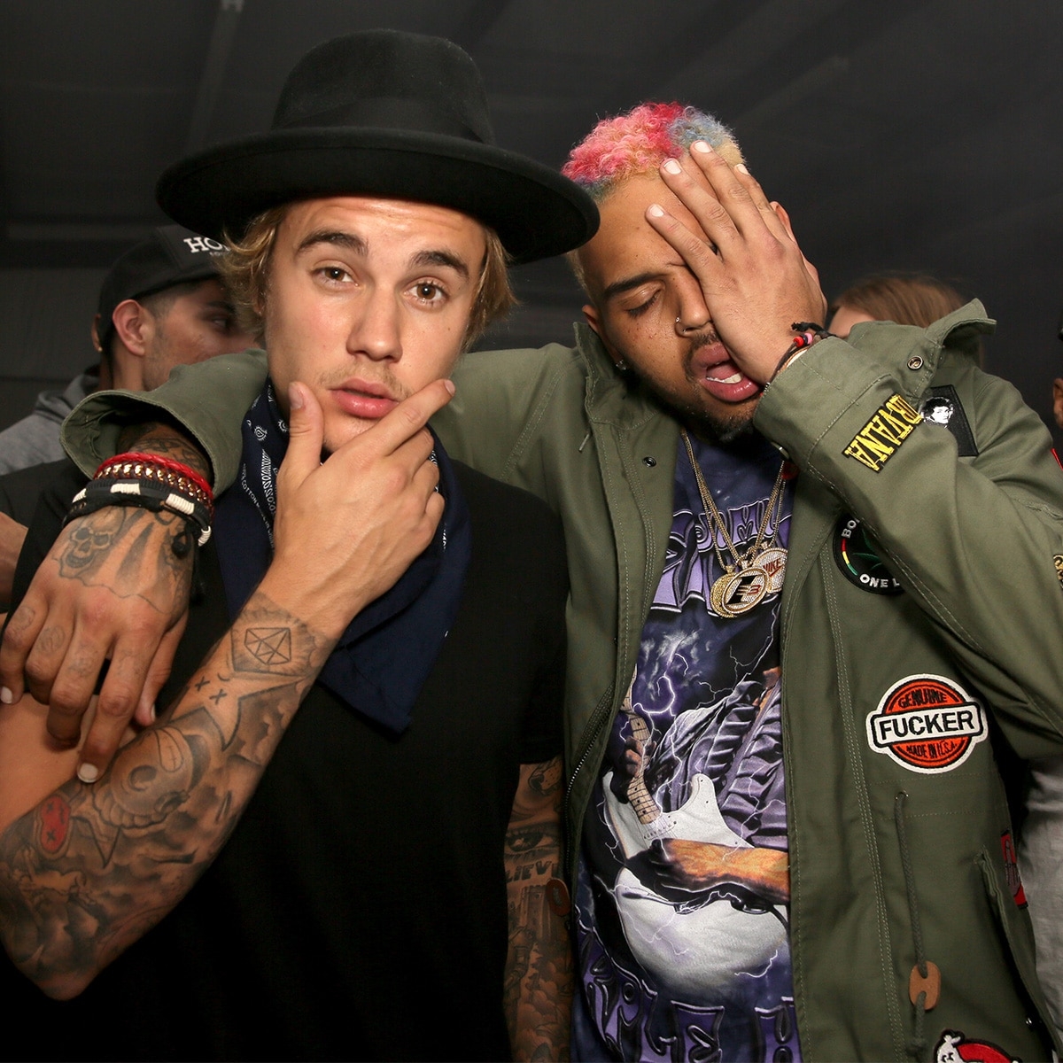 Justin Bieber Supports Chris Brown After U.K. Arrest