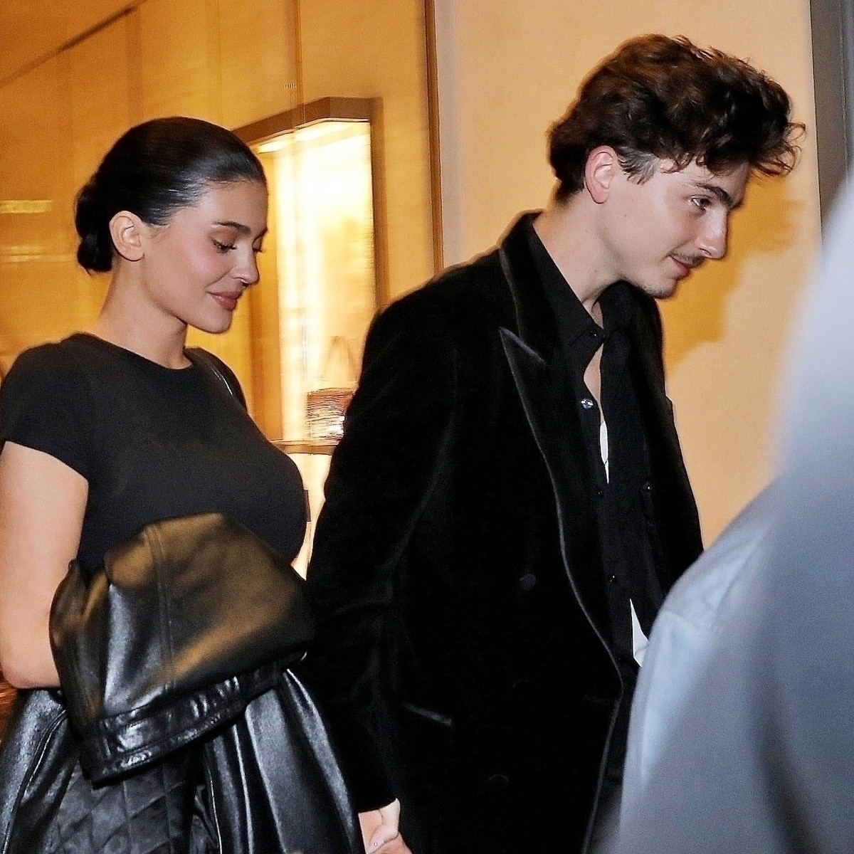 How Timothée Chalamet & Kylie Jenner Celebrated Red Carpet Debut