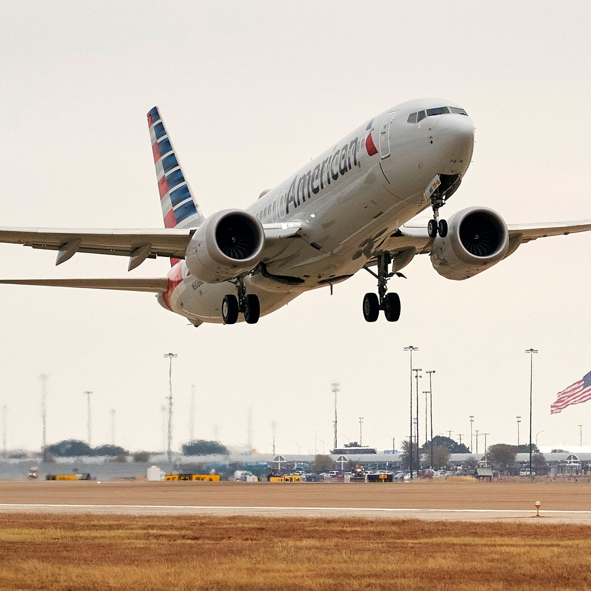 American Airlines Passengers Evacuate After Plane Catches Fire
