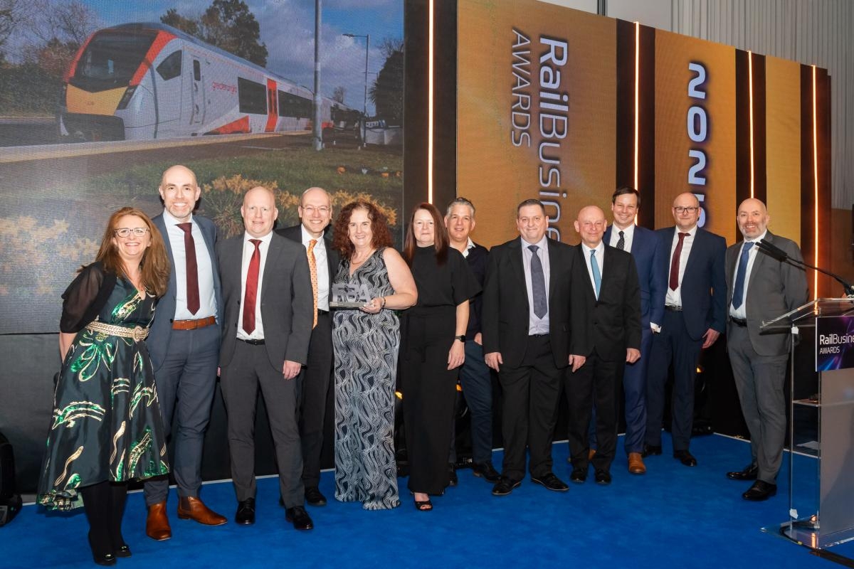 Greater Anglia wins top award for third time in six years