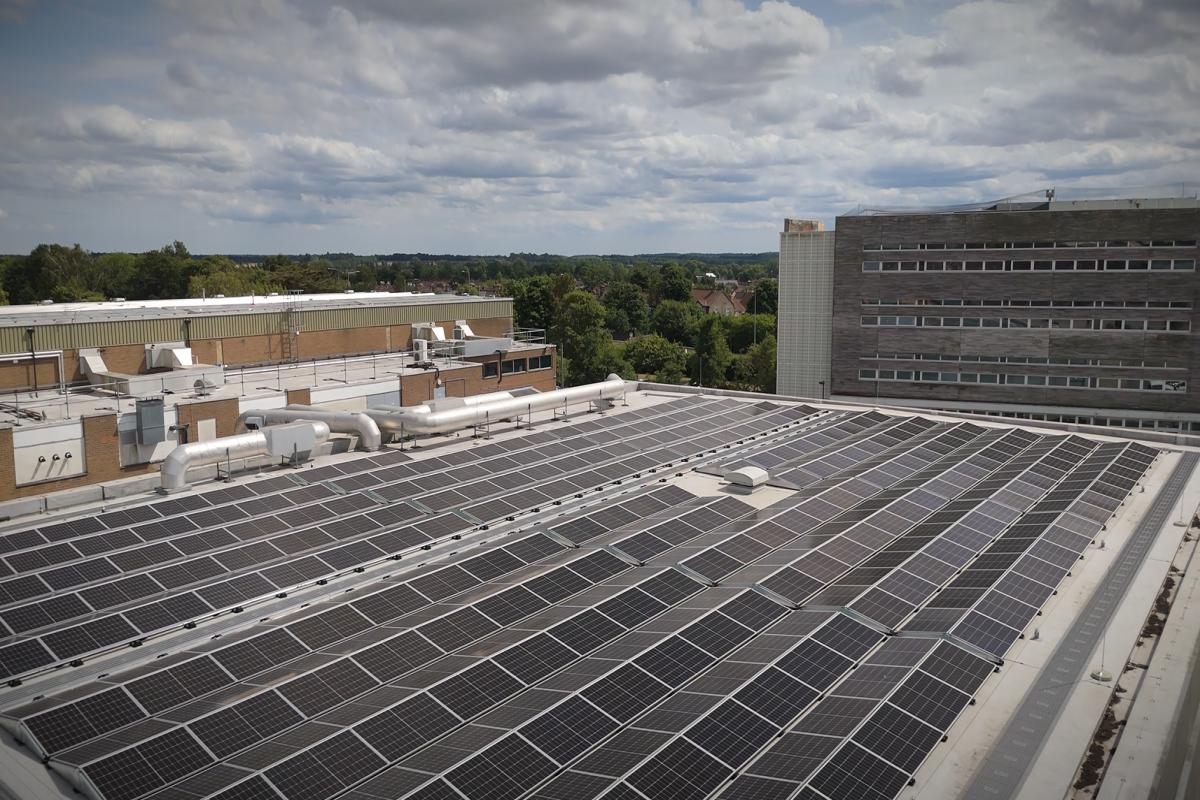 Leisure centre to power nearly half of electricity needs through solar panels