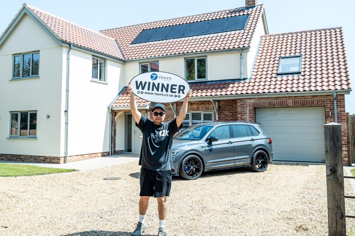 Norfolk engineer wins £500,000 in raffle draw