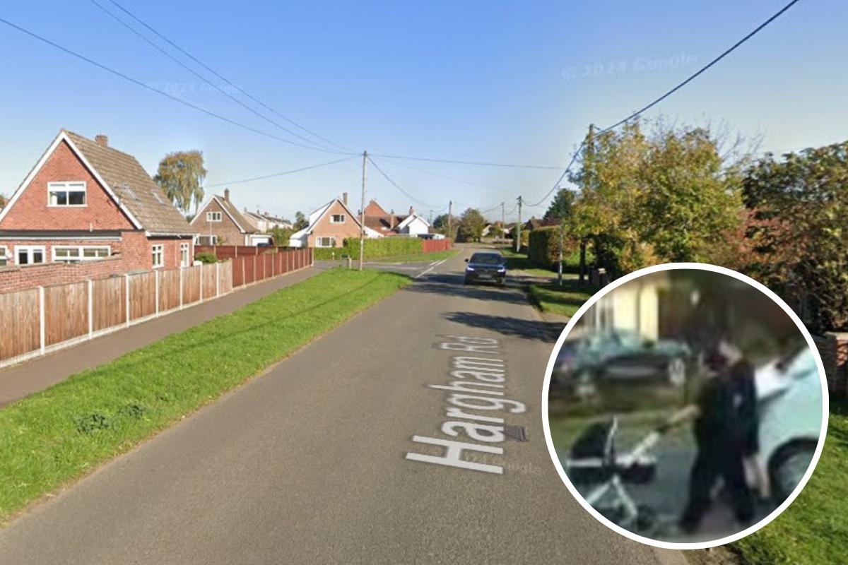 Van failed to stop after crashing into dad with six-month-old