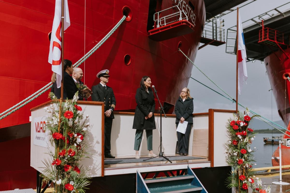 North Star delivers first 'future-ready vessel' at naming ceremony