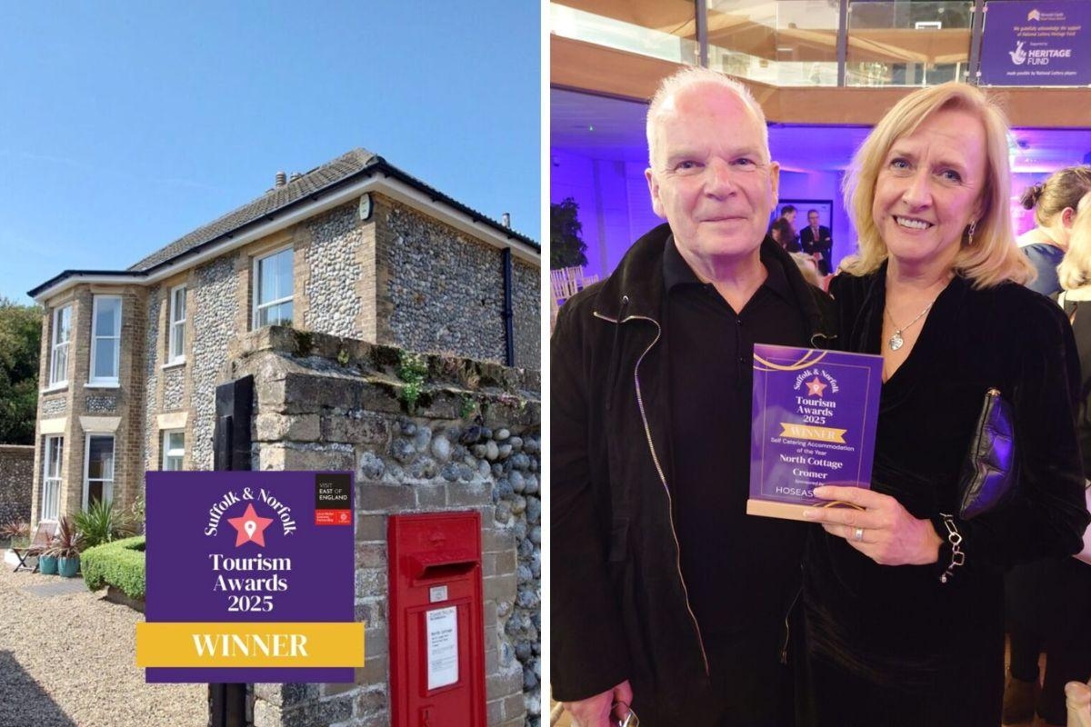 Holiday cottage in Cromer wins tourism award