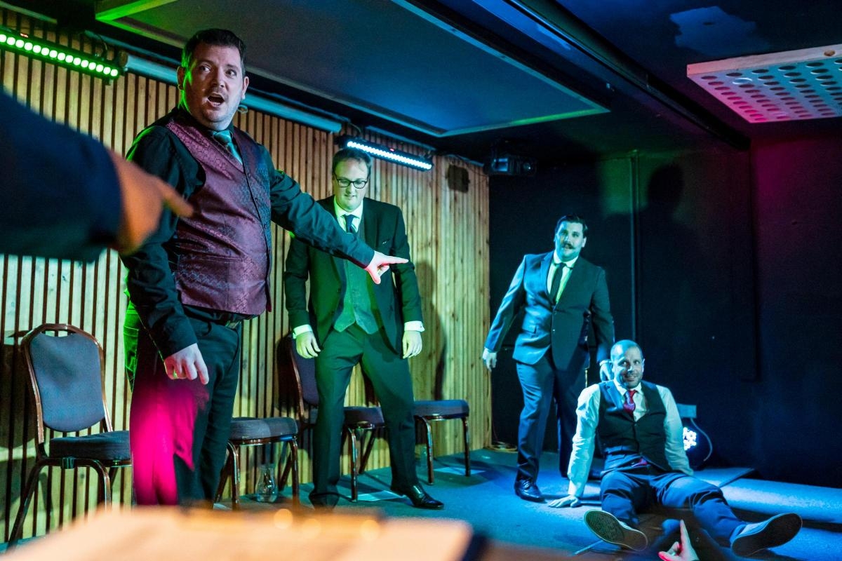 Improvised comedy troupe bring 'unpredictable' show to Norfolk theatre