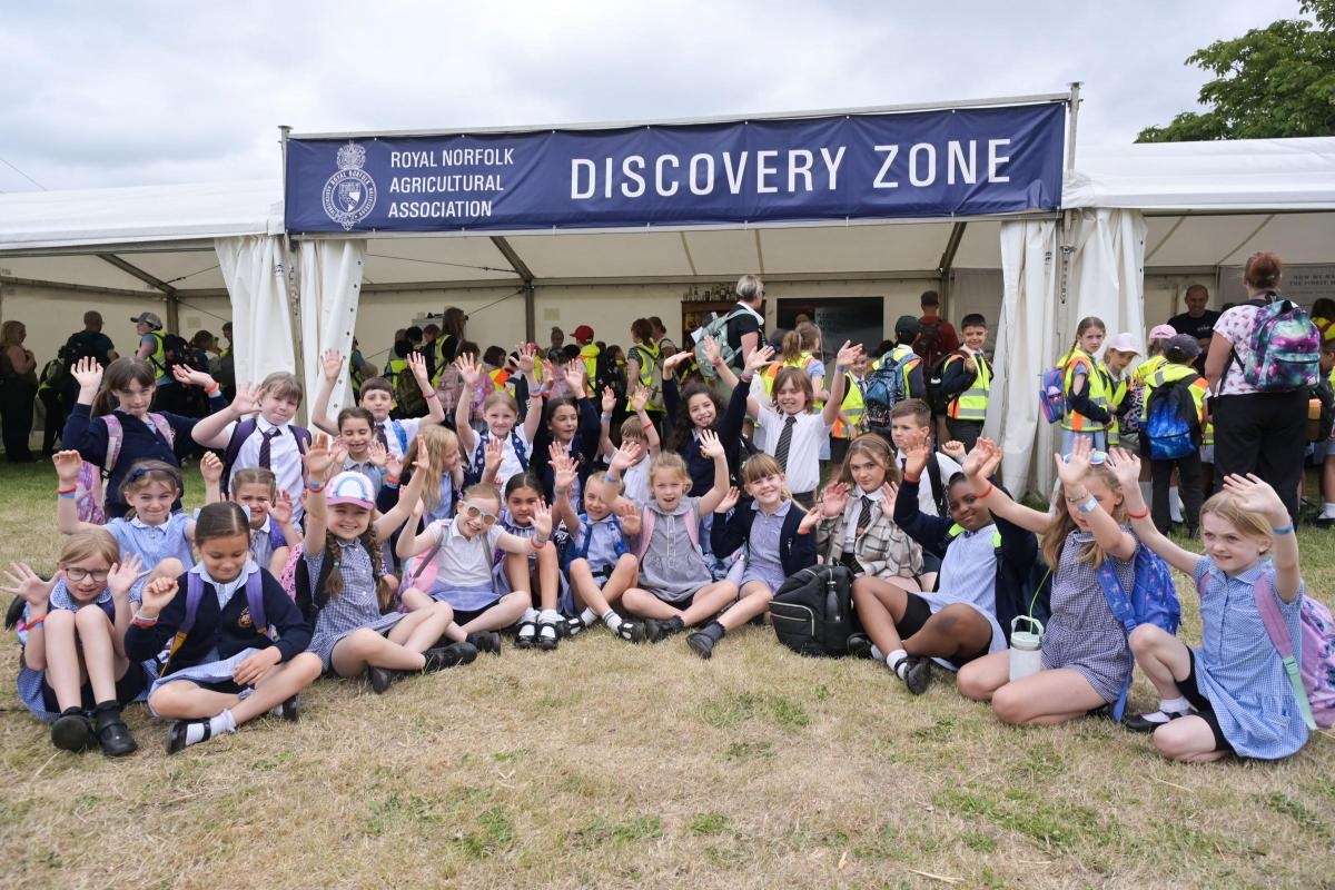 Royal Norfolk Show gives farming inspiration for almost 15,000 school children