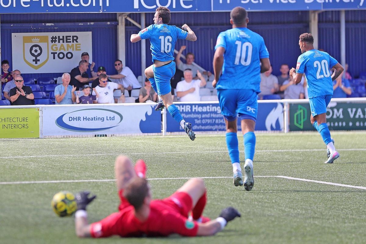 Billericay Town midfielder Evans looking to build on winning start