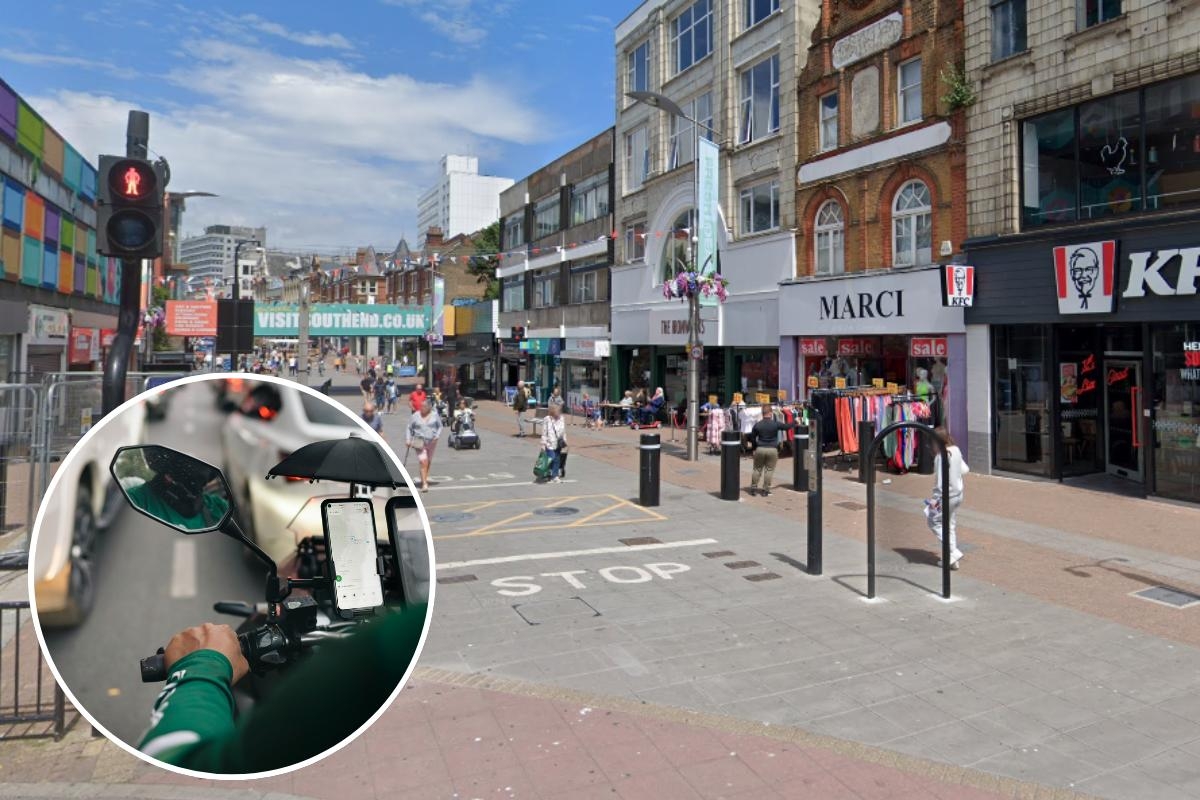‘Dangerous' food delivery drivers ‘ignoring ban on vehicles' in Southend High Street