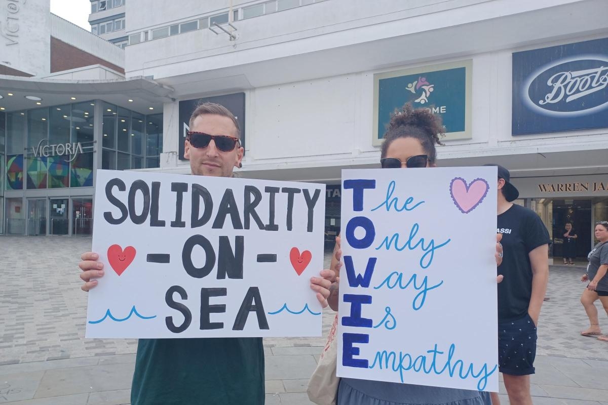 On This Day: Dozens turn out to anti-racism rally in Southend city centre