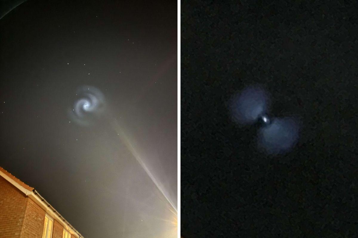 What was the mysterious spiral spotted above south Essex? Here's all we know
