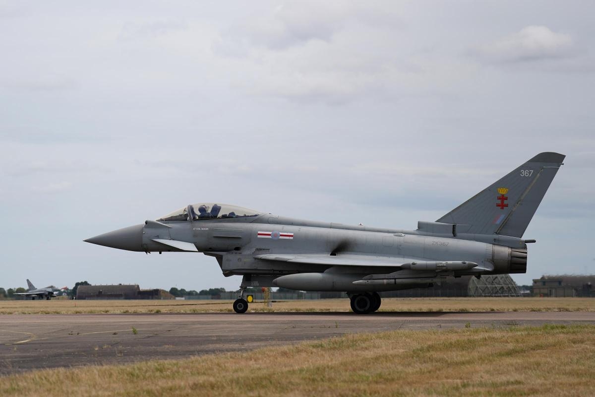 Sonic boom heard as plane escorted into Essex airport by RAF fighter jet