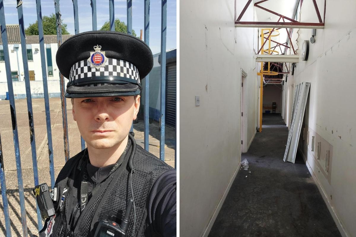 Police dismiss false rumours of asylum seekers in former south Essex station