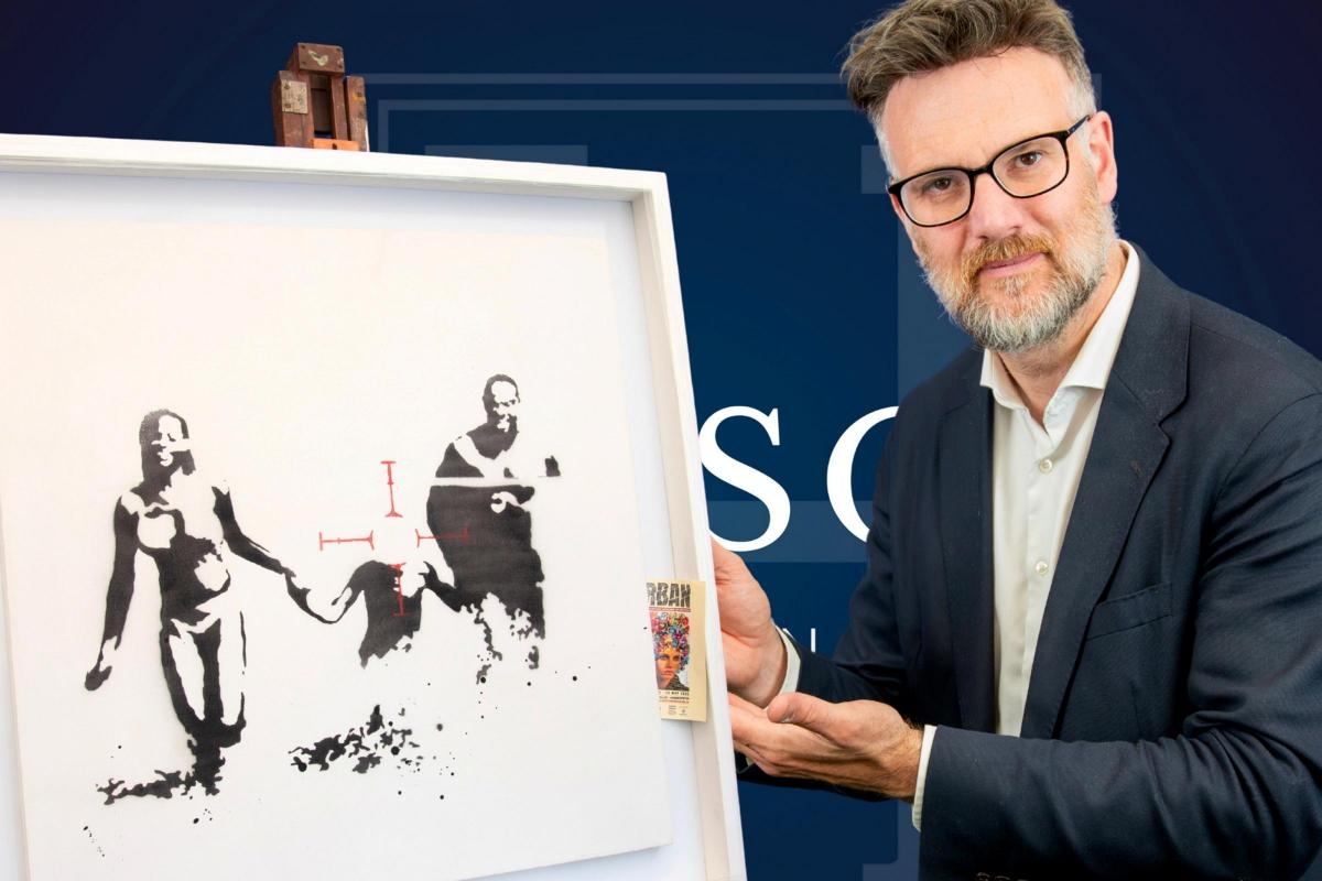 Banksy collector from south Essex to part with three original works at auction