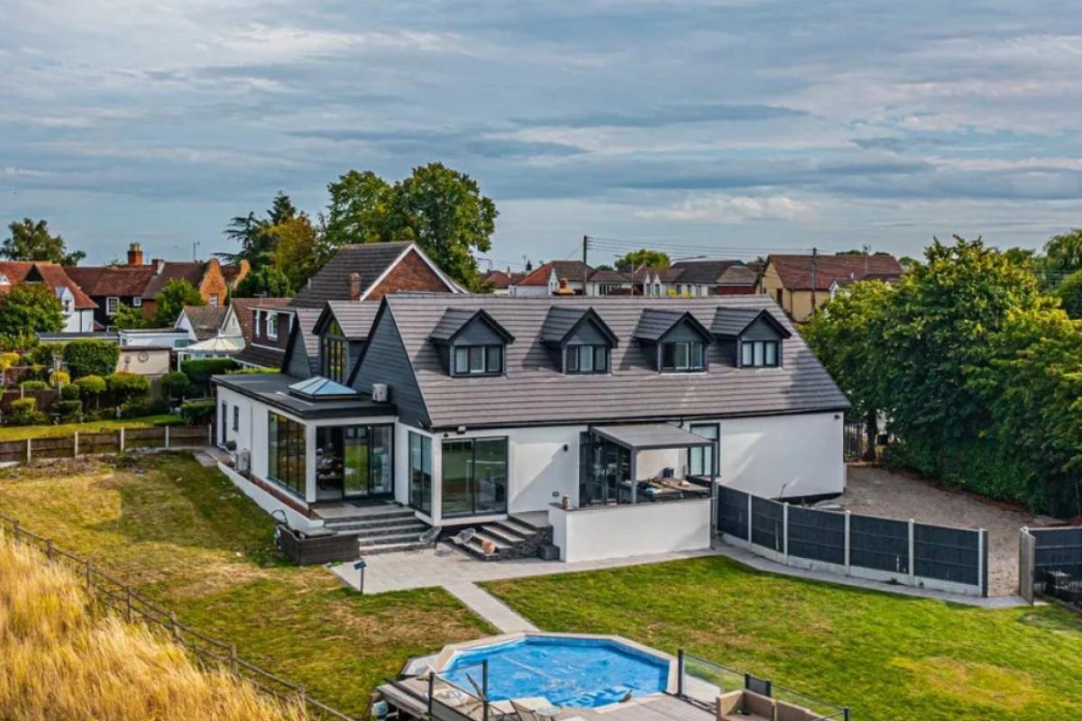£1.3m home with private sun terrace and swimming pool on market in Rochford