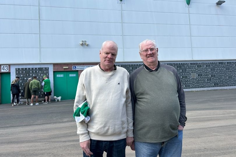 Edinburgh Hibs fans hail Sir Tom Farmer a 'hero' as they say final farewell