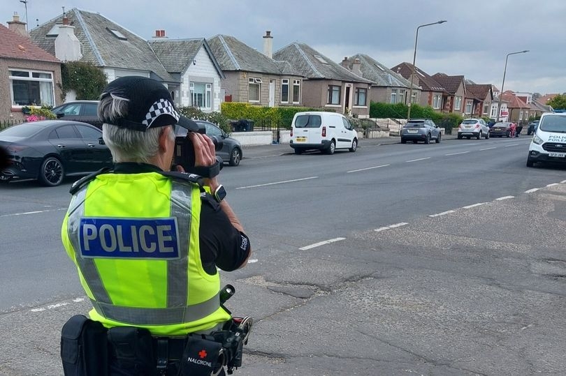 Edinburgh police catch driver 'recklessly playing solitaire' behind the wheel